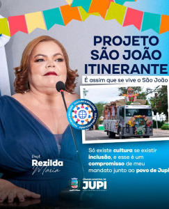 Chegou a hora de espalhar a alegria do São João por Jupi!