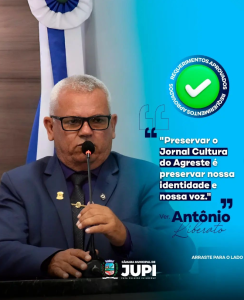 Vereador Antônio Liberato Sobrinho em ação!