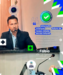 Educação é o alicerce do amanhã!