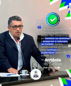 Iluminando caminhos e preservando a natureza na Colônia!